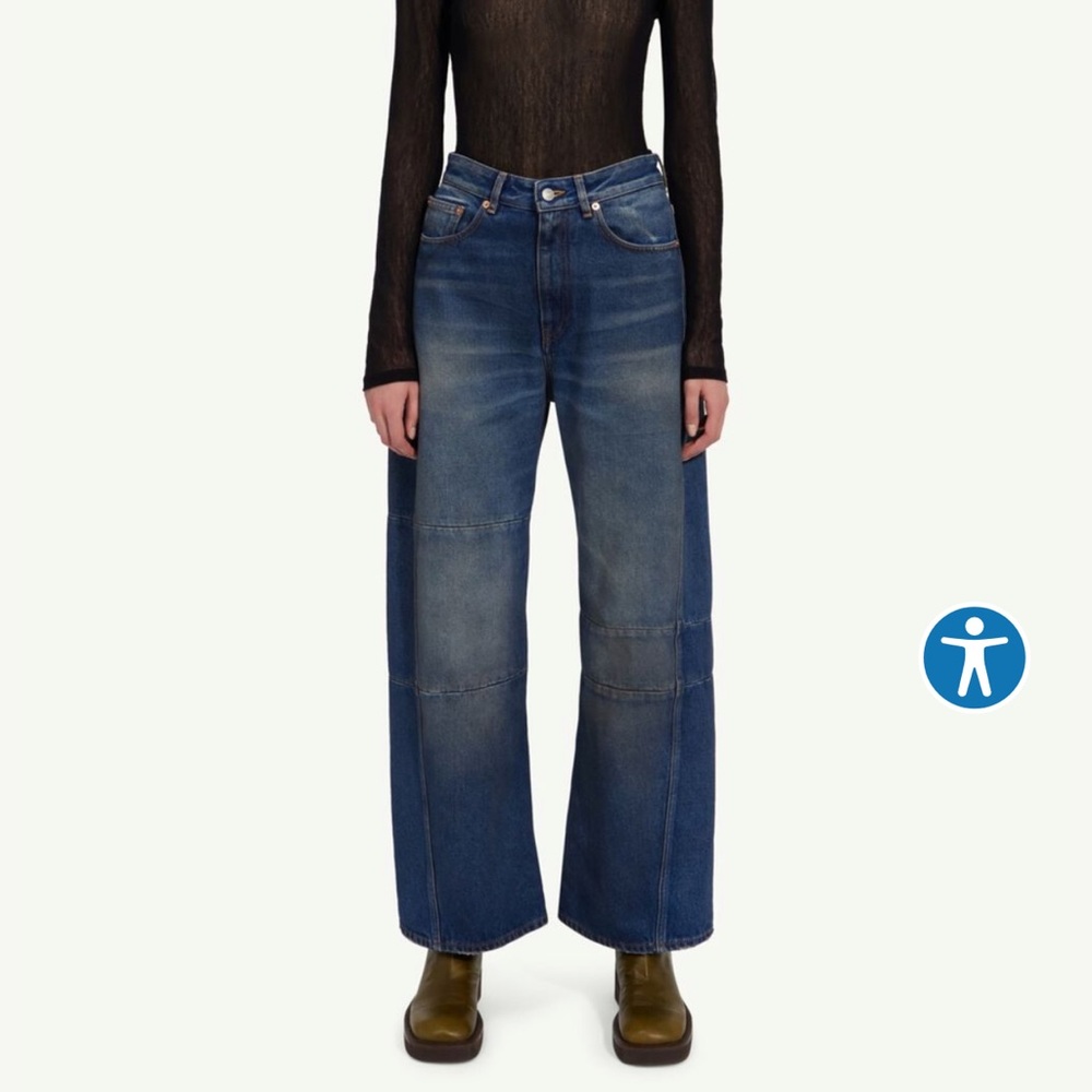 MM6 Madison Margiela Distressed Jeans